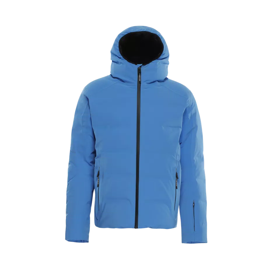 MEN'S WATERPROOF SKI DOWN JACKET - BLUE - 1