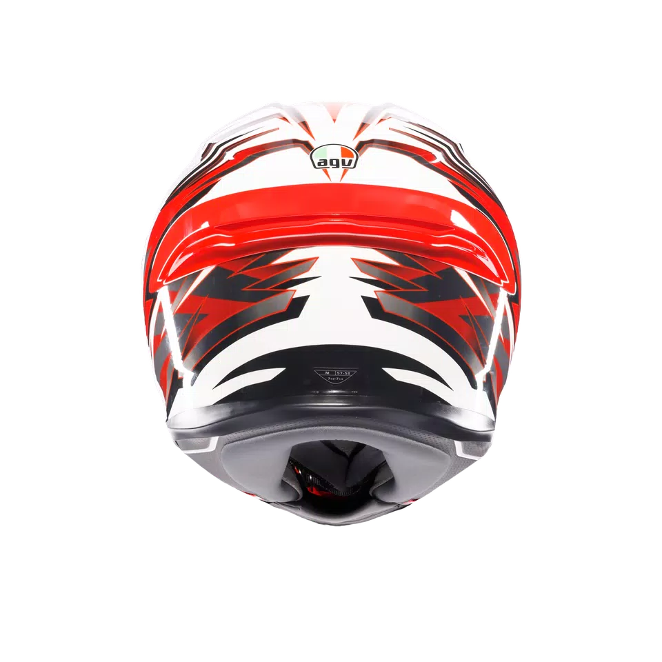 K6 S REEVAL WHITE/RED/GREY - MOTORRAD INTEGRAL-HELM E2206 -  - 5