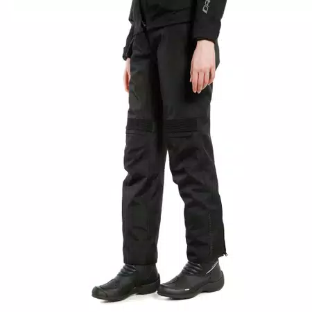 CAMPBELL D-DRY® - WOMEN'S WATERPROOF MOTORCYCLE PANTS - BLACK/BLACK - 4