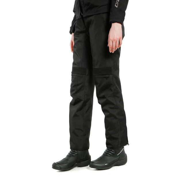 campbell-d-dry-pantaloni-moto-impermeabili-donna-black-black image number 3