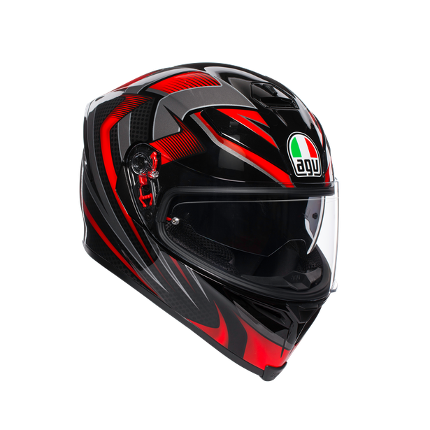 K5 S MULTI ECE DOT - HURRICANE 2.0 BLACK/RED - undefined