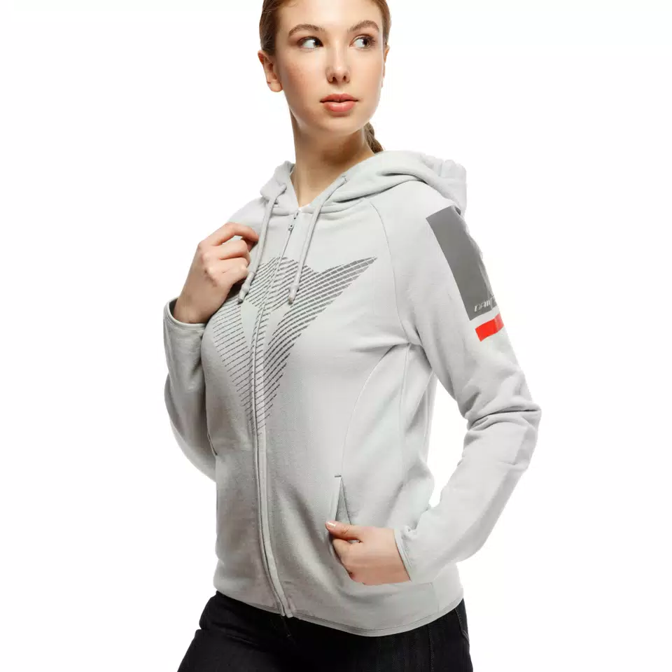 FADE - FELPA CON ZIP E CAPPUCCIO DONNA -  - 4
