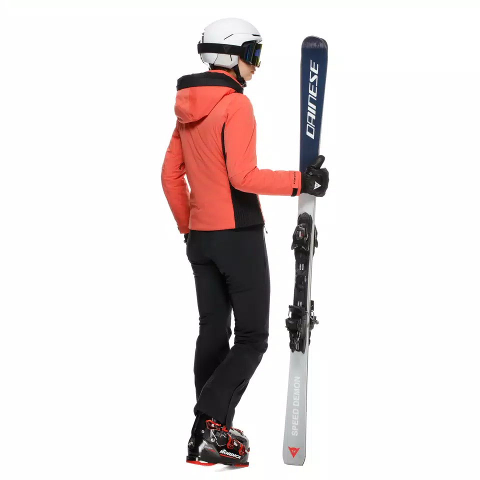 SPEED DEMON LAB - WOMEN’S SKI JACKET - CORAL/STRETCH LIMO - 10