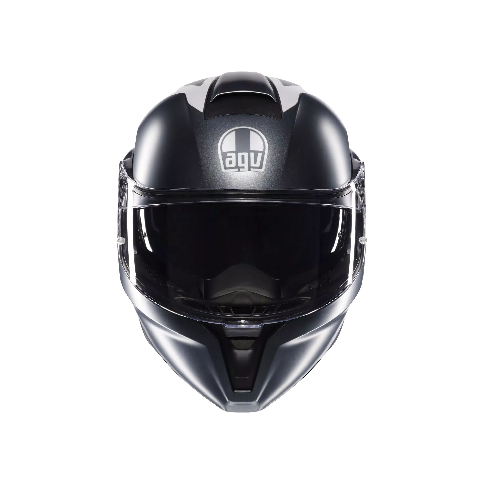 STREETMODULAR RESIA MATT GREY/SILVER/RED - CASQUE MOTO MODULAIRE E2206
