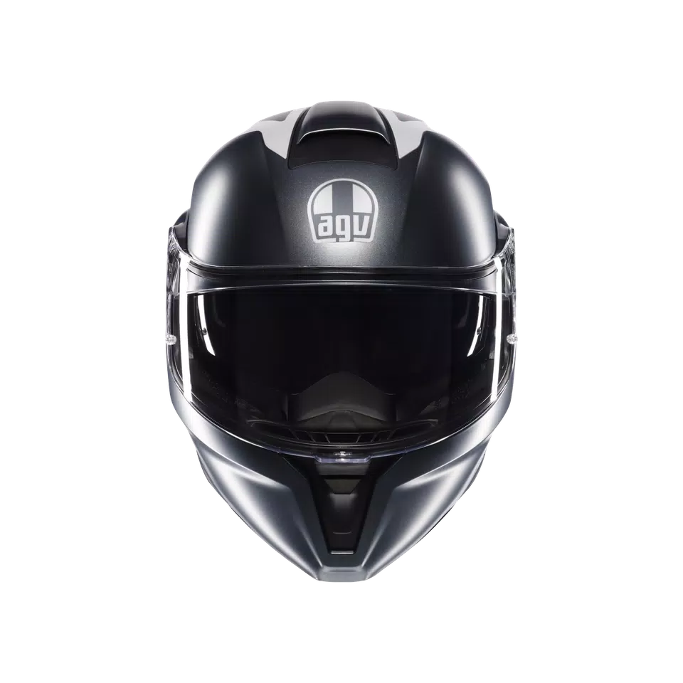 STREETMODULAR RESIA MATT GREY/SILVER/RED - CASQUE MOTO MODULAIRE E2206 -  - 2