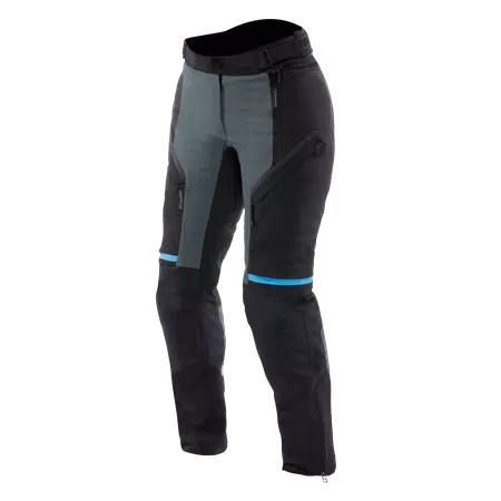 MANGEN ABSØLUTESHELL™ PRO - DAMES TOURBROEK VOOR MOTORFIETSEN - EBONY/BLACK - 1