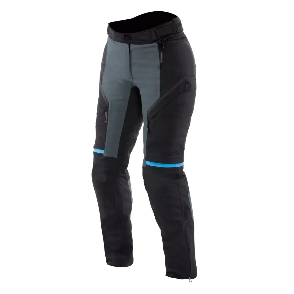 MANGEN ABSØLUTESHELL™ PRO - WOMEN'S TOURING MOTORCYCLE PANTS - EBONY/BLACK - 1