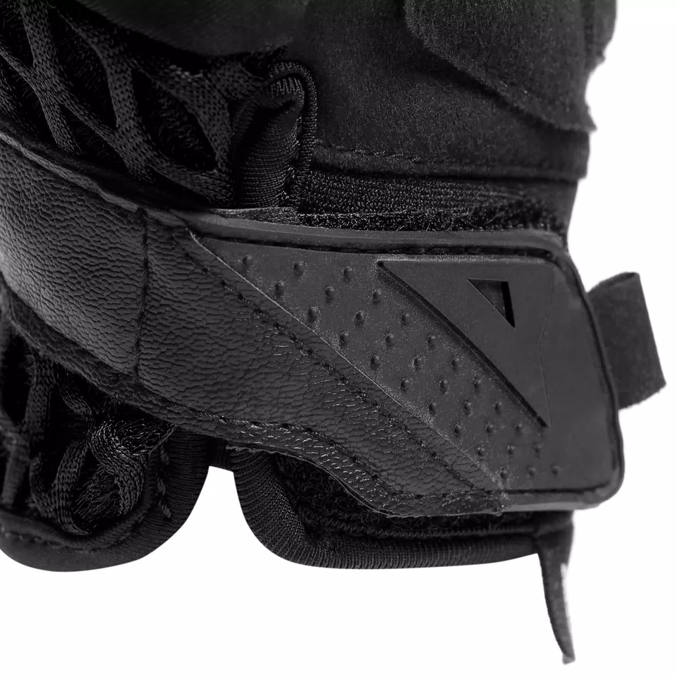 AIR-MAZE - UNISEX MOTORCYCLE TEXTILE SUMMER GLOVES - BLACK/BLACK - 9