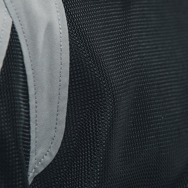 sevilla-air-tex-giacca-moto-estiva-in-tessuto-uomo-black-charcoal-gray image number 9