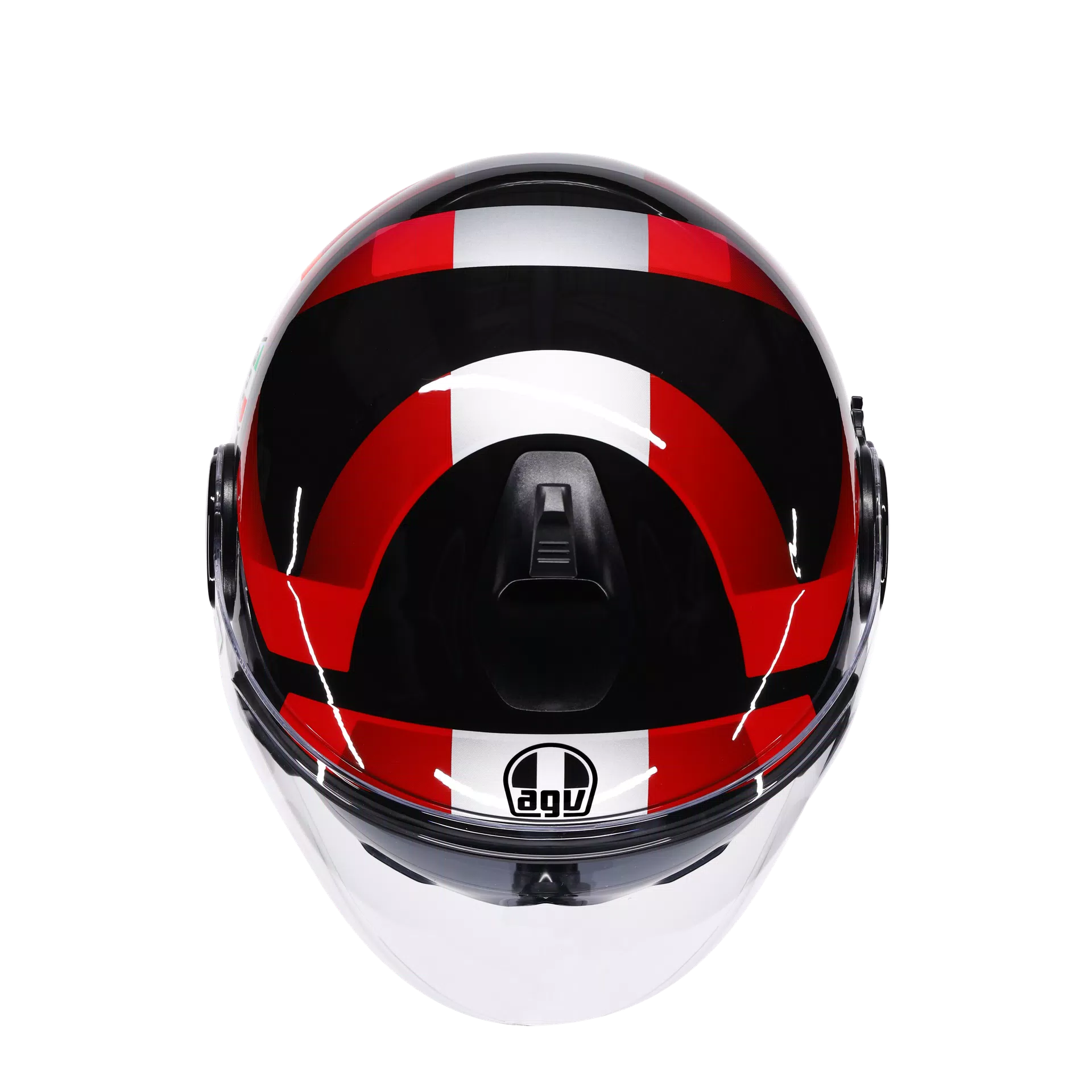 ETERES AGV E2206 - CAMOGLI BLACK/RED/PURPLE