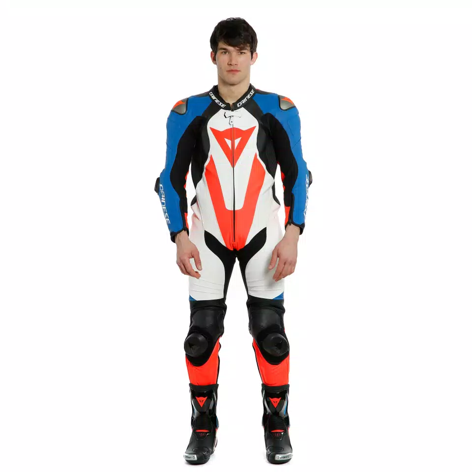 LAGUNA SECA 5 - ONE-PIECE LEATHER RACING SUIT -  - 45