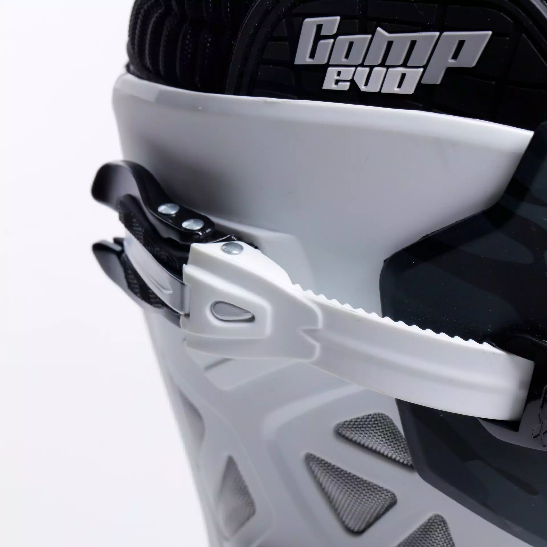 COMP EVO 2 MEN'S MOTORCYCLE OFFROAD BOOTS - BLACK/WHITE/CAMO