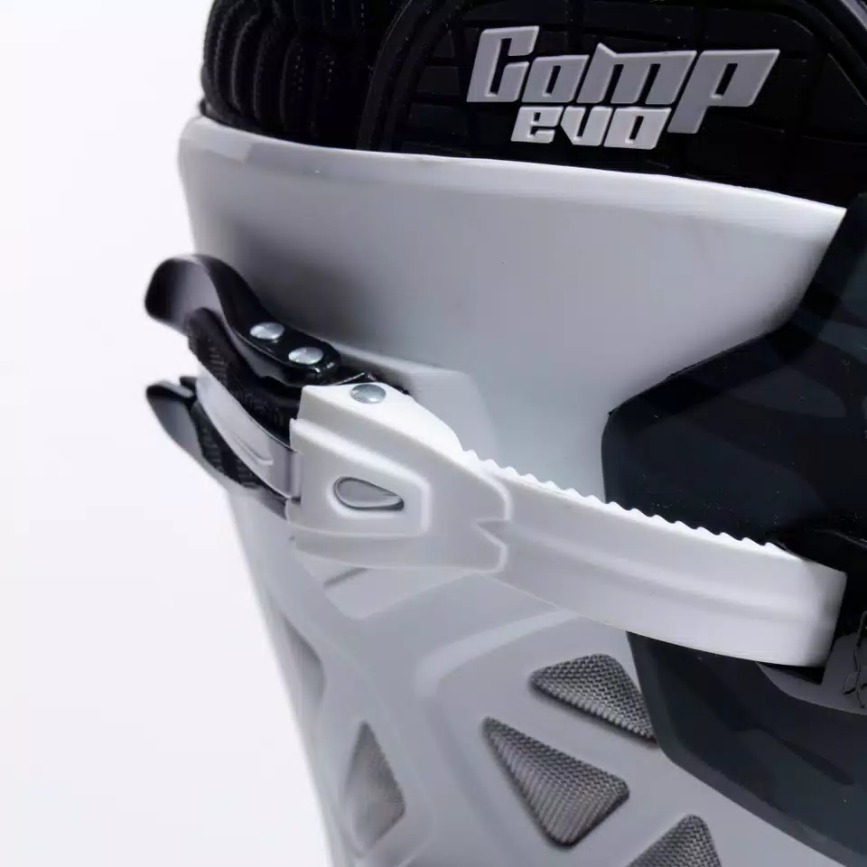 COMP EVO 2 MEN'S MOTORCYCLE OFFROAD BOOTS - BLACK/WHITE/CAMO -  - 7