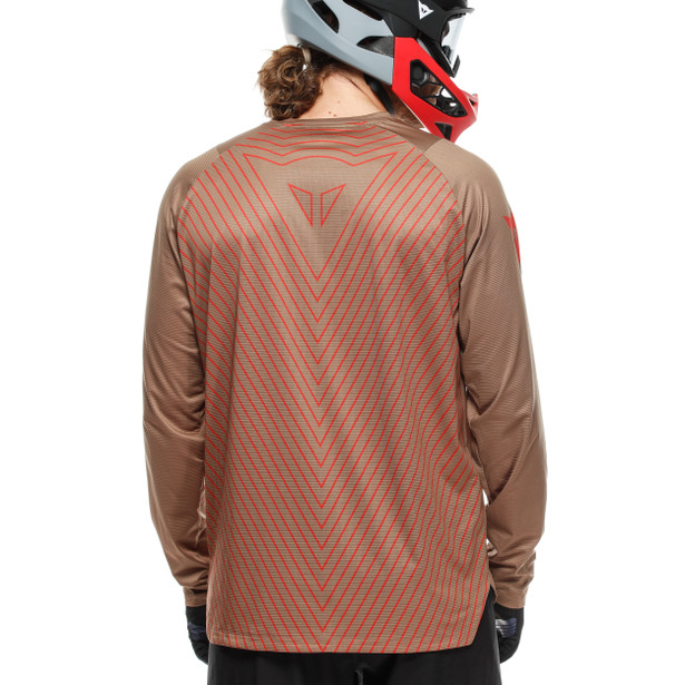 hg-aer-jersey-ls-herren-langarm-bike-shirt-brown-red image number 6