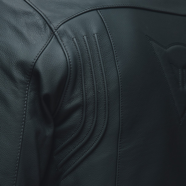 razon-2-giacca-moto-in-pelle-uomo-black image number 15
