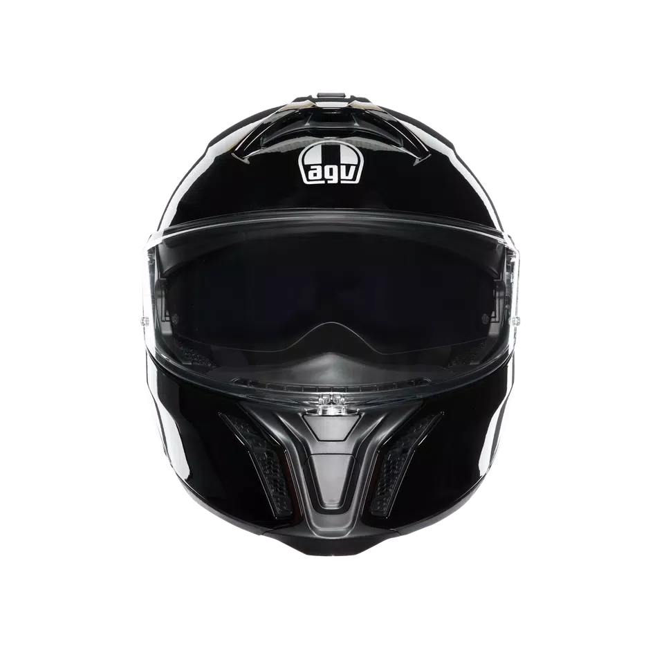 TOURMODULAR BLACK - MOTORBIKE FLIP UP HELMET E2206 -  - 2