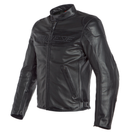 BARDO PERF. LEATHER JACKET BLACK