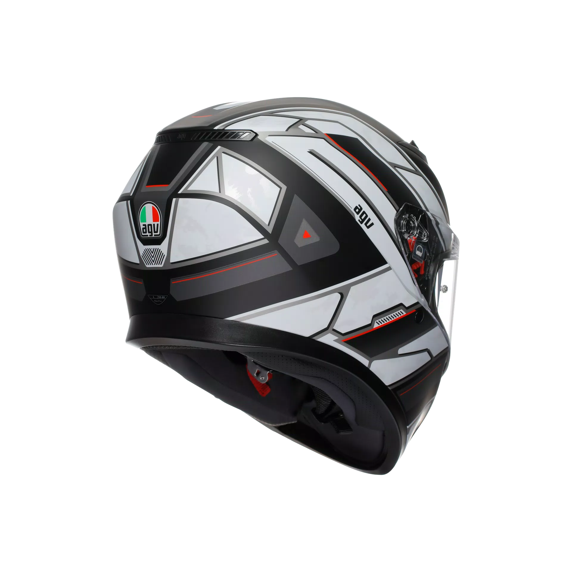 K3 E2206 - RIVIA MATT BLACK/WHITE