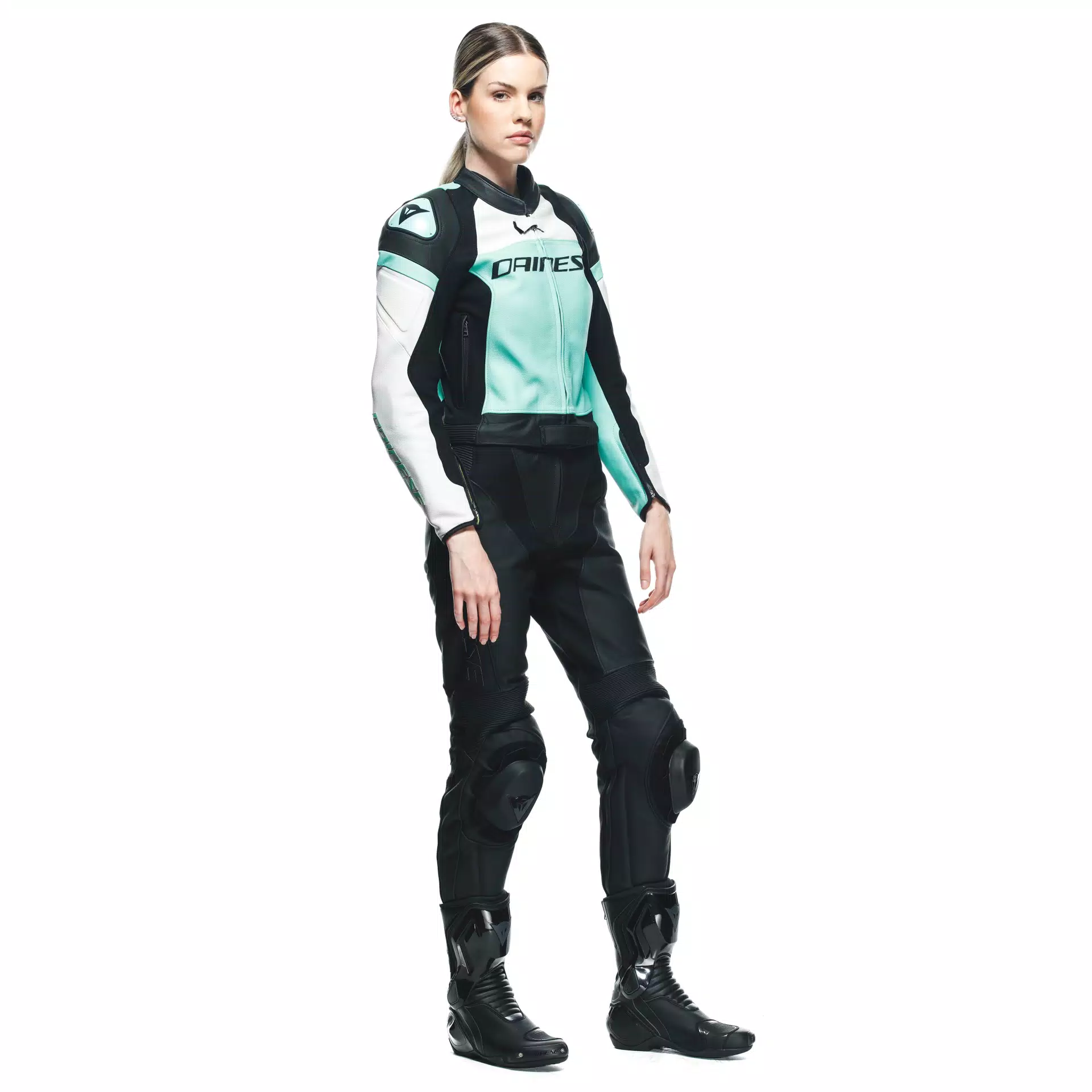 MIRAGE - TUTA MOTO DIVISIBILE IN PELLE DONNA