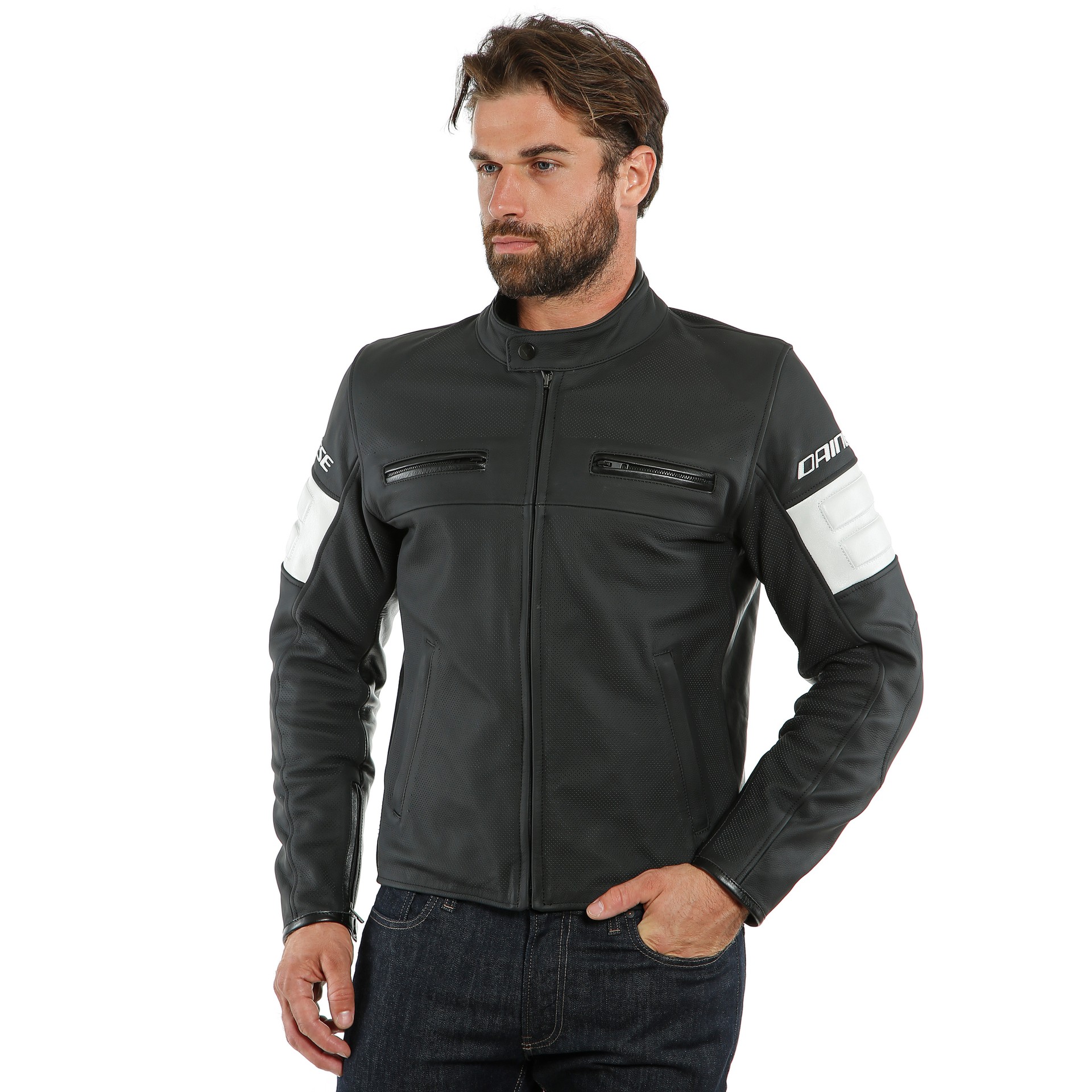 美品】DAINESE ダイネーゼ レザージャケット SANDIEGO ブラウン