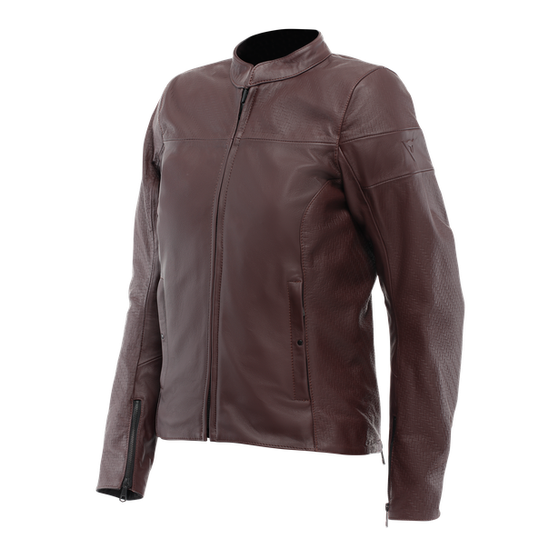 itinere-leather-jacket-wmn-bordeaux image number 0