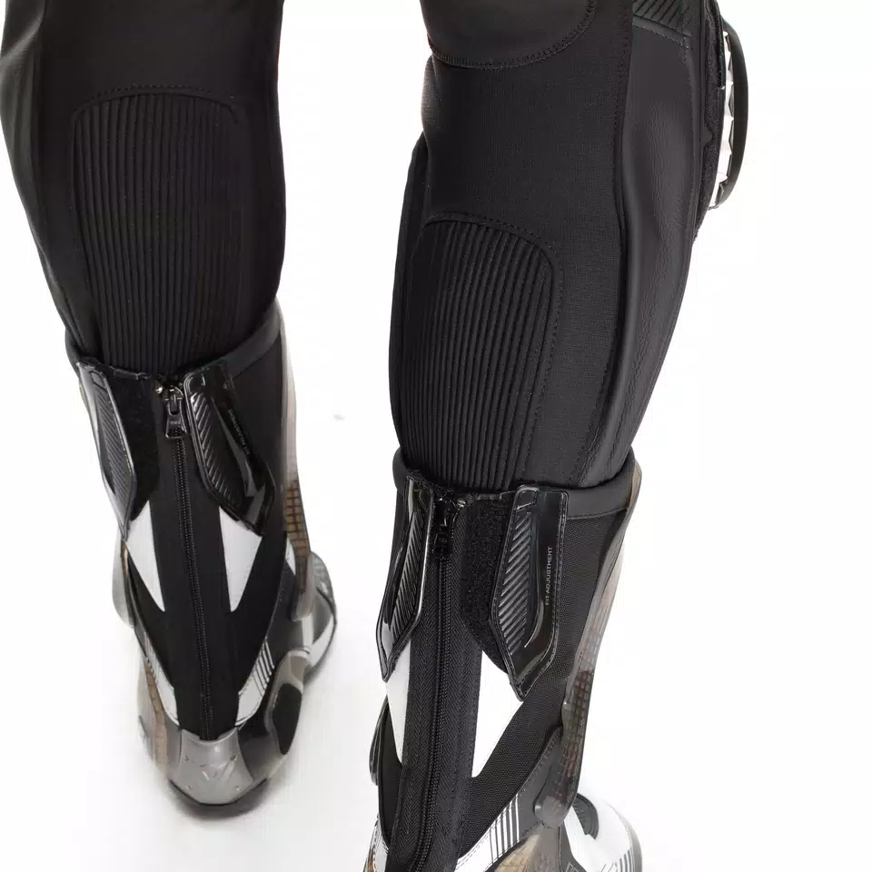 LAGUNA SECA 6 PERF 1PC LEATHER SUIT - BLACK/WHITE/ANTHRACITE - 16