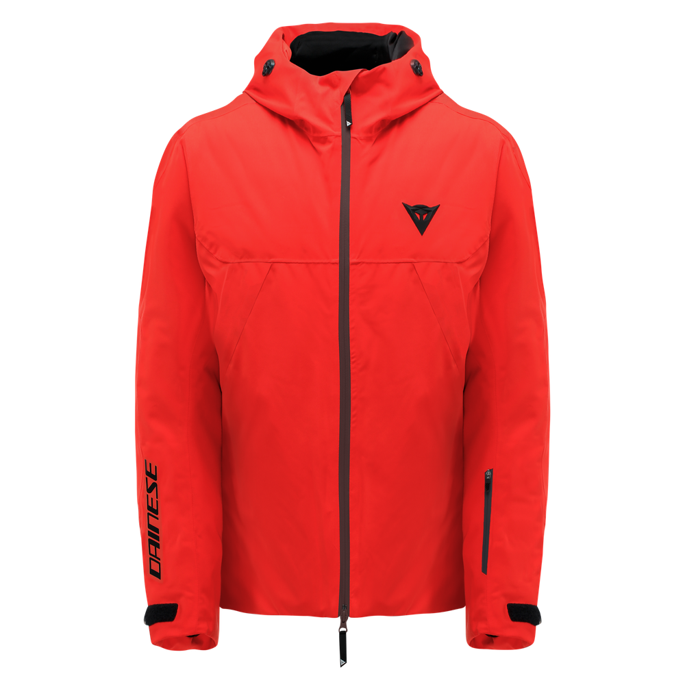 men-s-essential-piste-ski-jacket-red image number 0