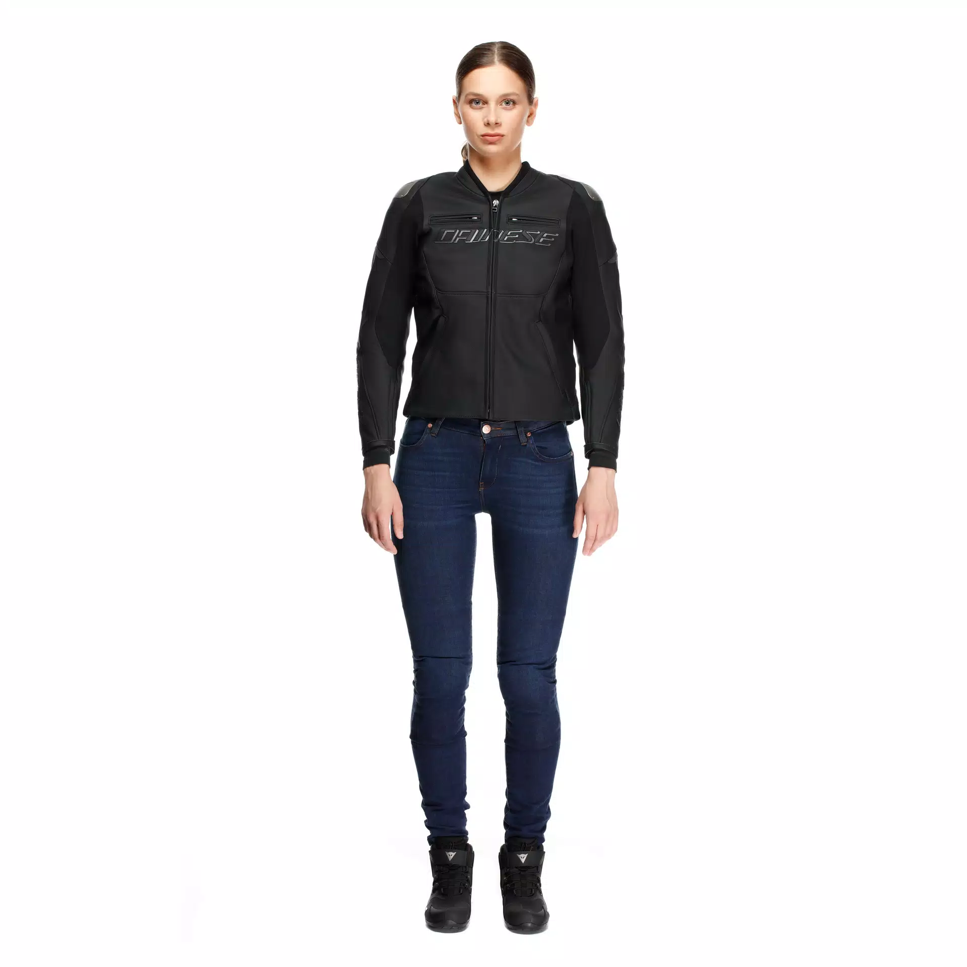 RACING 5 - WOMEN'S LEATHER MOTORCYCLE JACKET