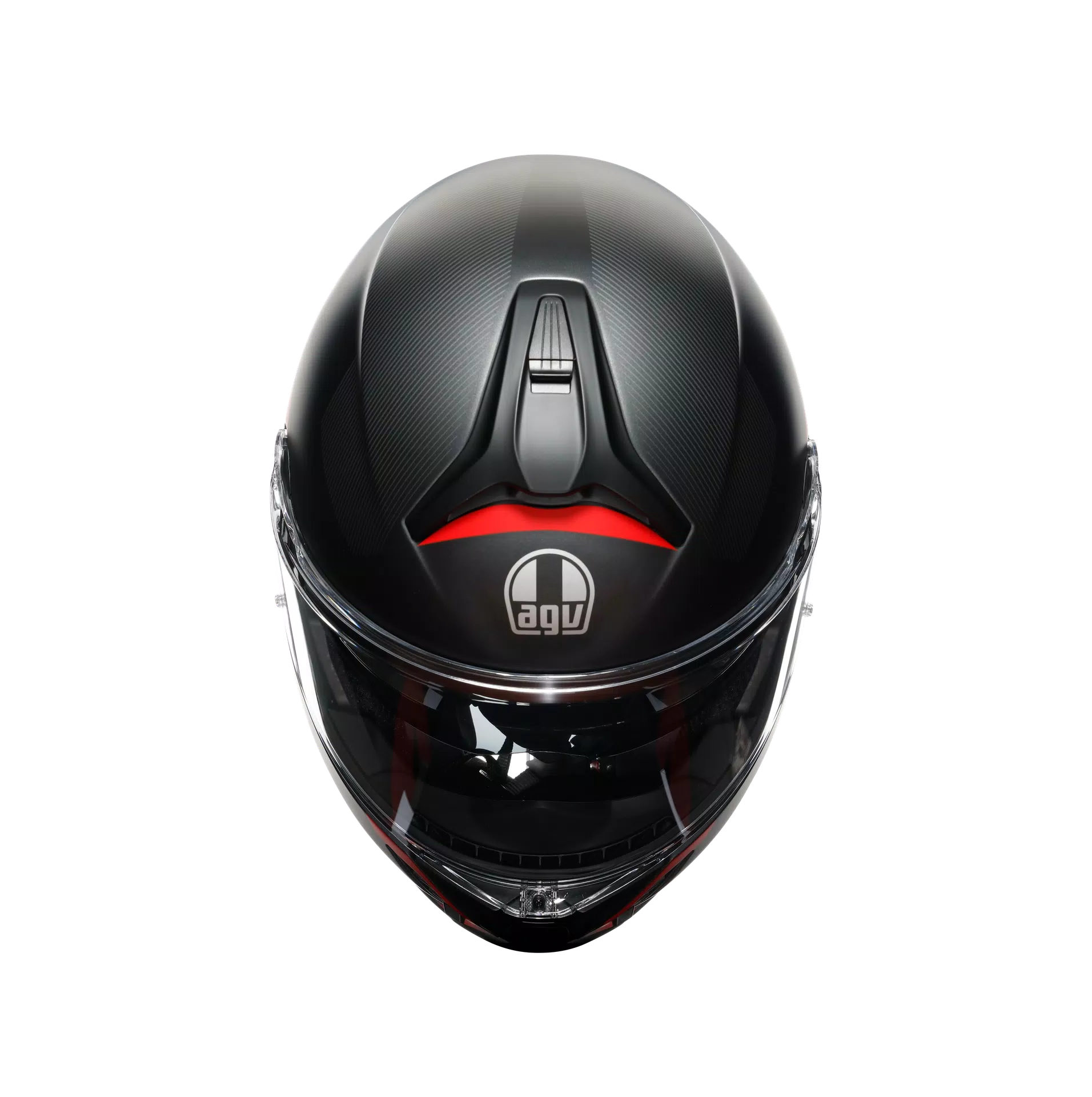 TOURMODULAR FREQUENCY MATT GUNMETAL/RED - MOTORBIKE FLIP UP HELMET E2206