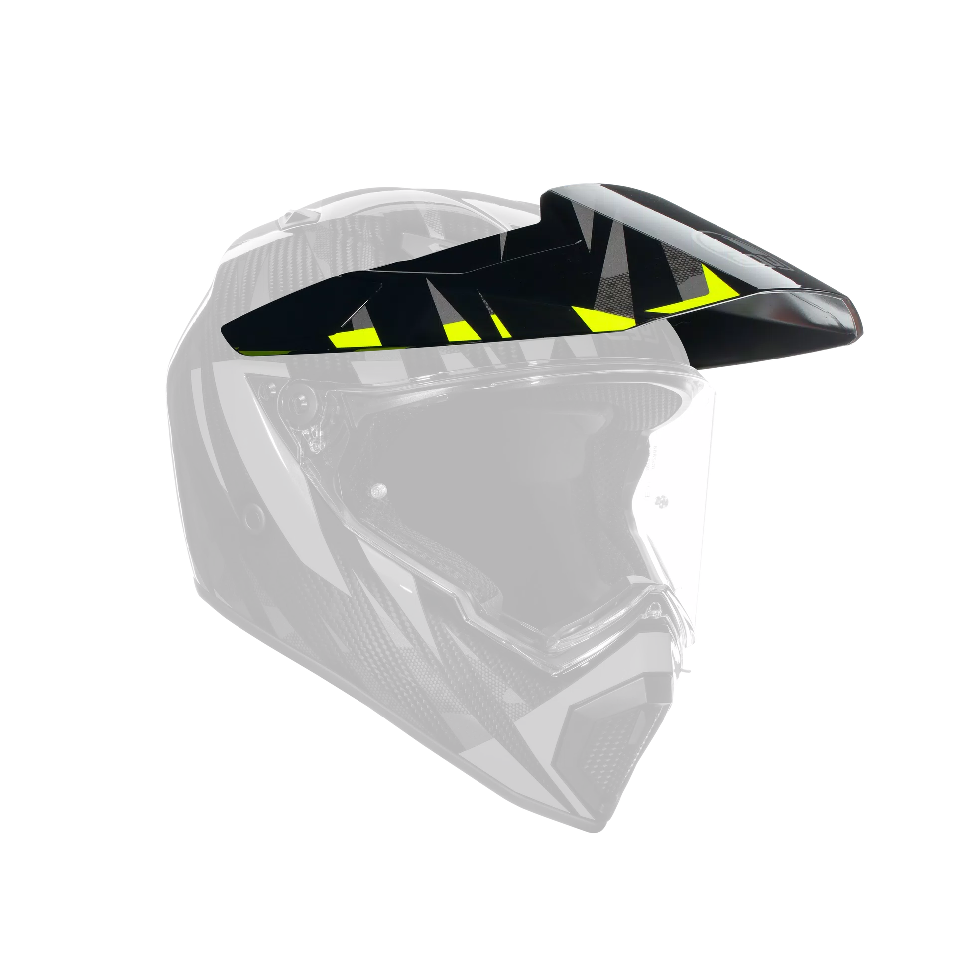 AGV PEAK AX9 - STEPPA CARBON/GREY/YELLOW FLUO