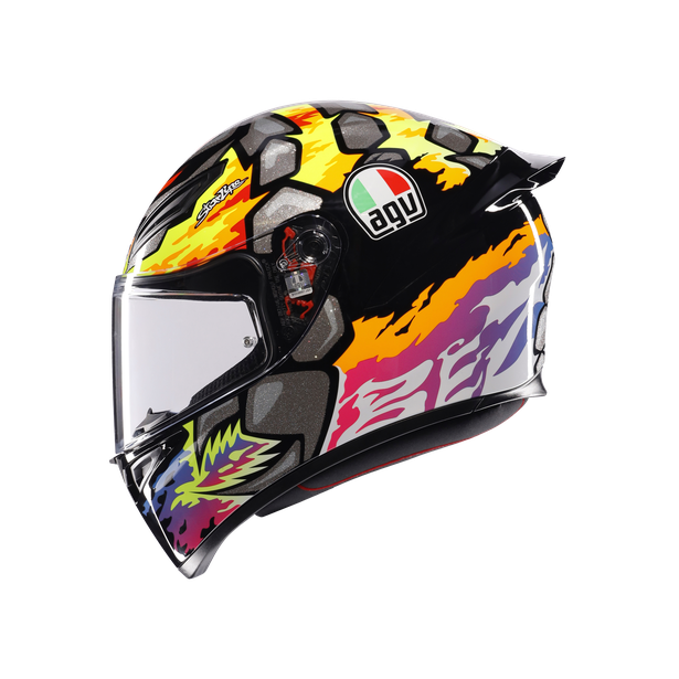 k1-s-bezzecchi-2023-motorbike-full-face-helmet-e2206 image number 3
