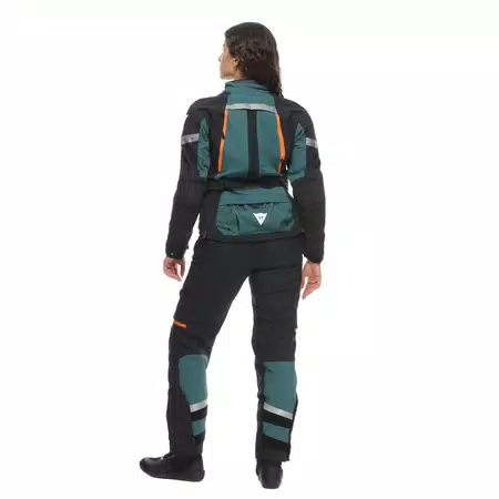 MANGEN ABSØLUTESHELL™ PRO - CHAQUETA MOTO TOURING MUJER - DARK SEA/BLACK - 4