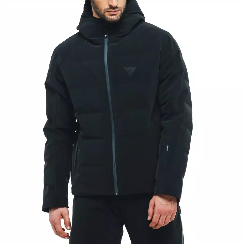 MEN S WATERPROOF SKI DOWN JACKET BLACK CONCEPT Dainese