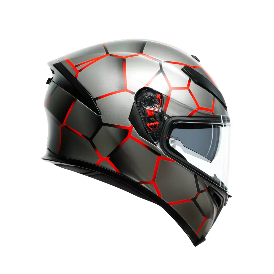 K5 S MULTI ECE DOT - VULCANUM RED | AGV