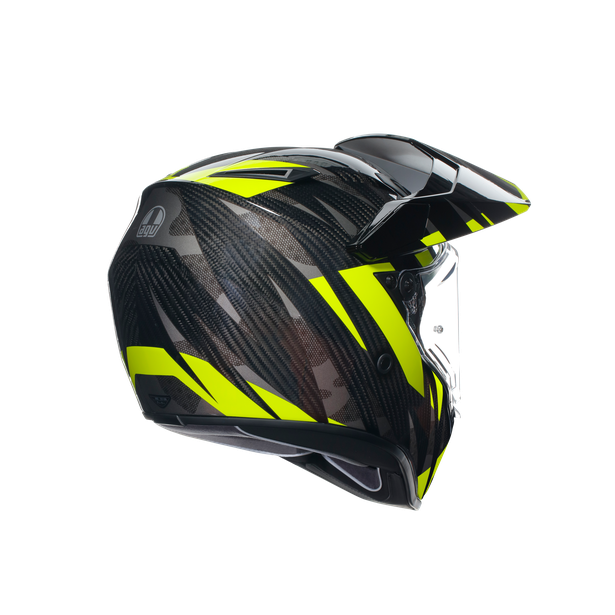 ax9-steppa-carbon-grey-yellow-fluo-casco-moto-integral-e2206 image number 5