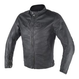 ARCHIVIO D1 LEATHER JACKET NEUTRO