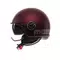 MOMODESIGN FGTR EVO MATT AMARENA / SILVER - JET HELMET WITH DUAL VISOR E2206