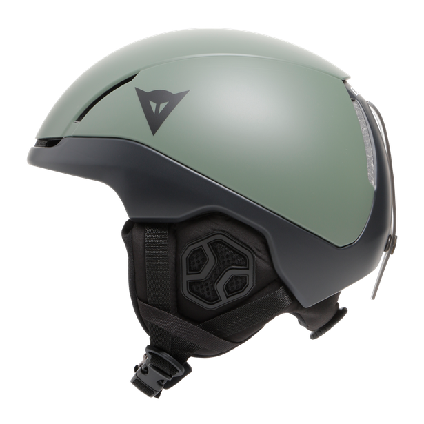 elemento-ski-helmet-military-green-black image number 3