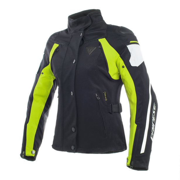 RAIN MASTER LADY D-DRY® JACKET BLACK/GLACIER-GRAY/FLUO-YELLOW- Jackets