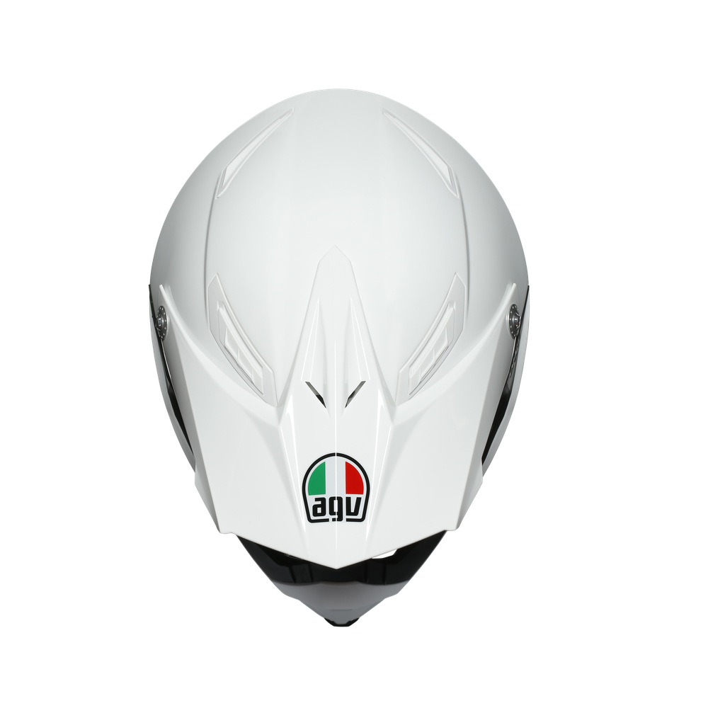 ax-8-evo-agv-dot-ece-solid-white image number 6