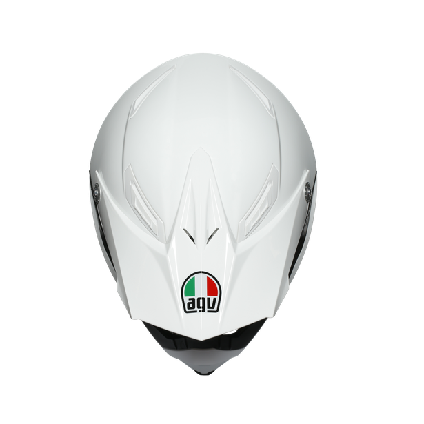 ax-8-evo-agv-dot-ece-solid-white image number 6