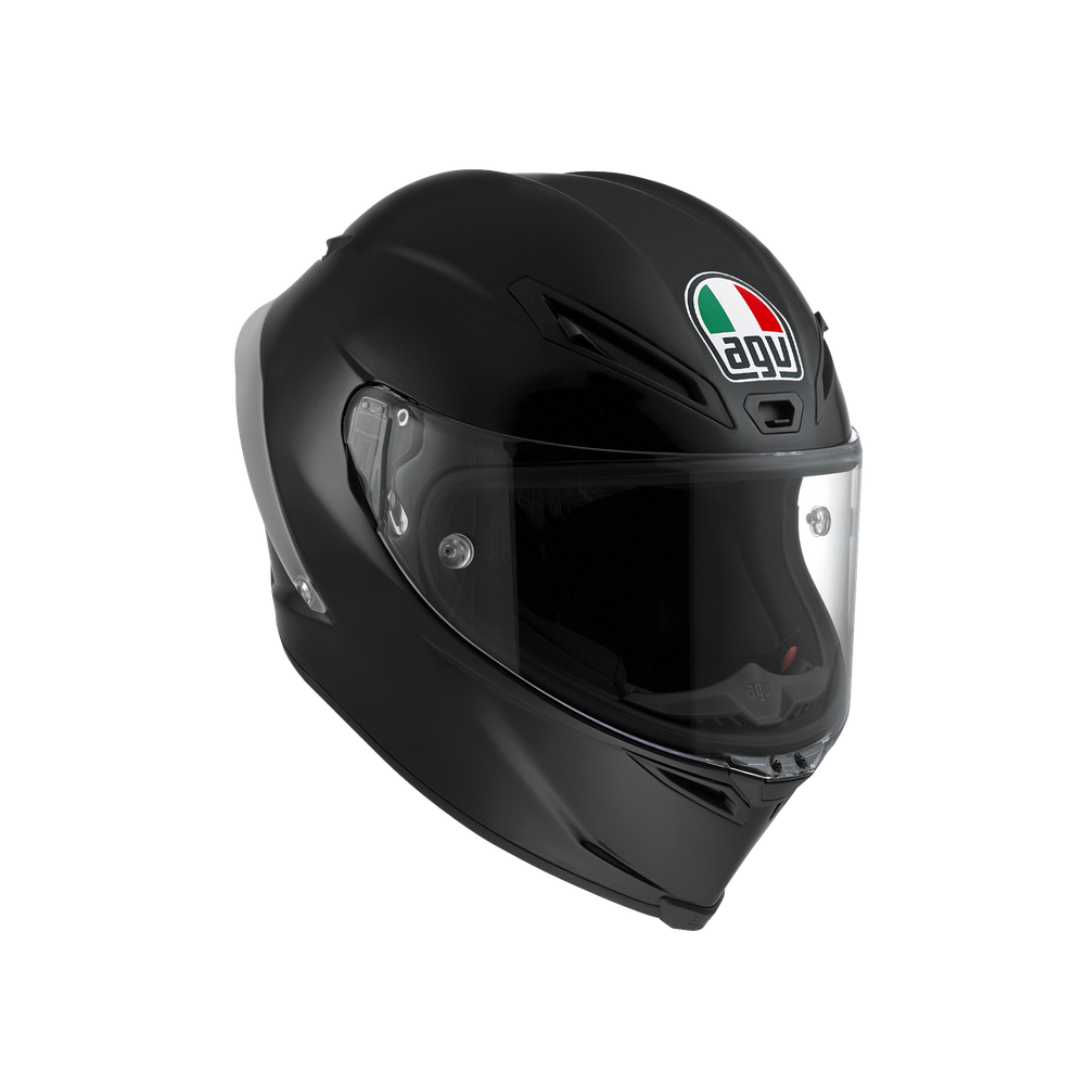 Motorcycle racing helmet: Corsa R E2205 Mono - Matt Black - AGV helmets -  Dainese (Official Shop)