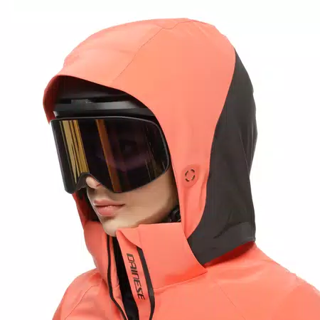 SPEED DEMON LAB DOMEAIR™ PRO - DAMEN SKIJACKE - CORAL/STRETCH LIMO - 5