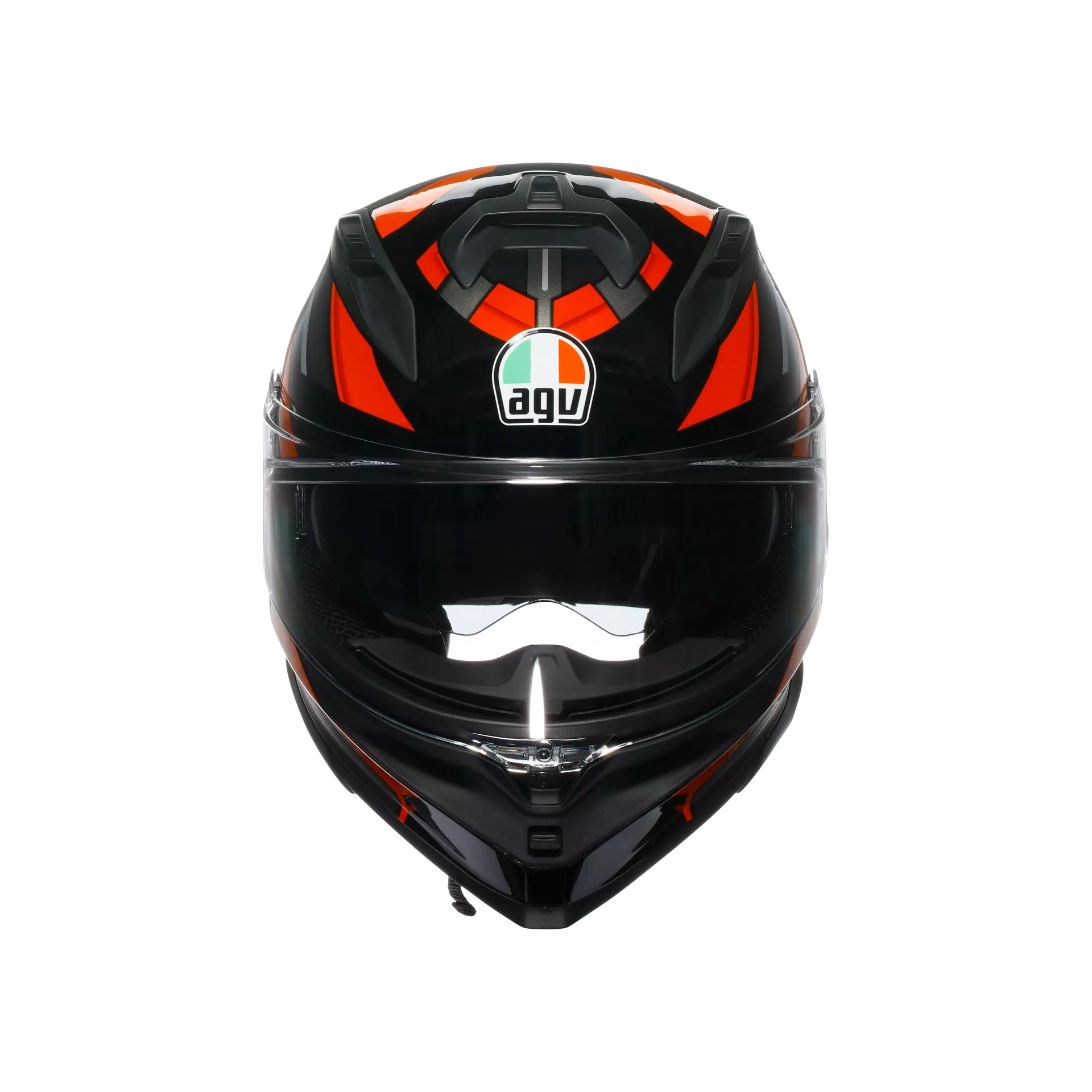 K7 MPLK TAURAX BLACK/RED - MOTORBIKE FULL FACE HELMET E2206