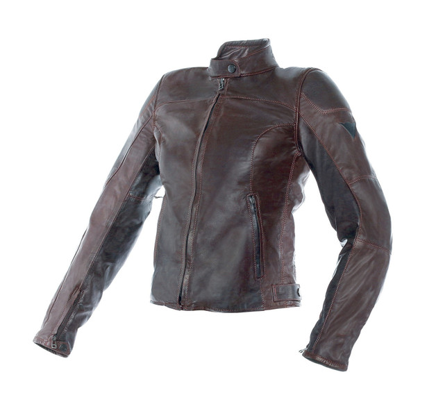 mike-lady-leather-jacket-dark-brown image number 0