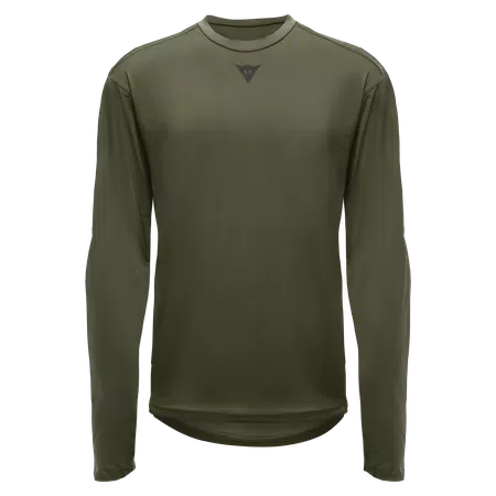 HG ROX JERSEY LS - MEN'S LONG SLEEVE BIKE T-SHIRT - GREEN - 1