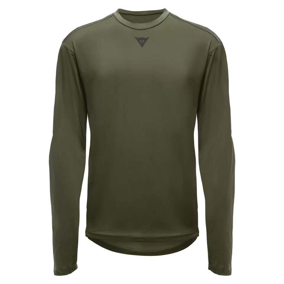 HG ROX JERSEY LS - MEN'S LONG SLEEVE BIKE T-SHIRT - GREEN - 1