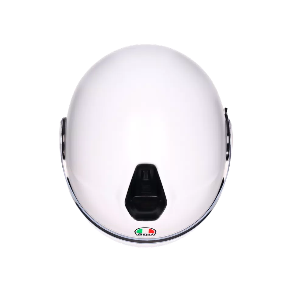 ETERES CAPOLIVERI MATT WHITE/ITALY - MOTORBIKE OPEN FACE HELMET E2206 -  - 7