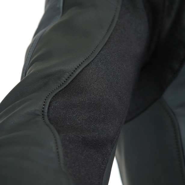 hf-3-giacca-moto-in-pelle-uomo-black-ebony-n-atlantic-glacier-gray image number 2