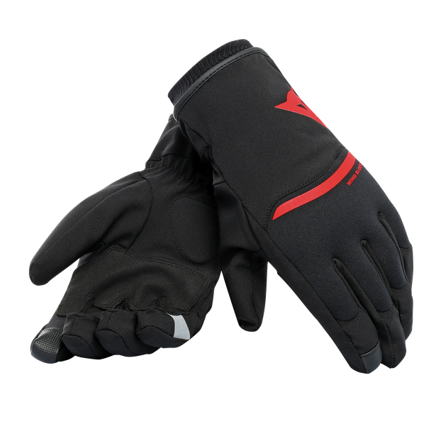 plaza-2-unisex-d-dry-gloves-black-red image number 0